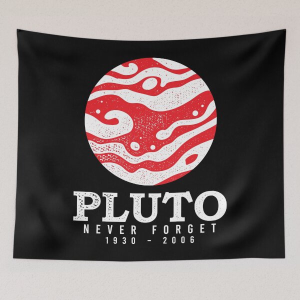 Item preview, Pluto Never Forget, astronomy planet gift designed and sold by tonstan.