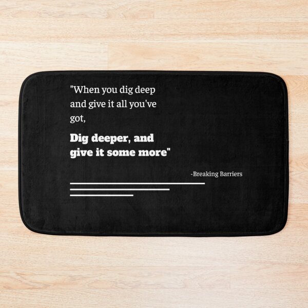 Item preview, BREAKING BARRIERS, GYM, WORKOUT (OR) designed and sold by Tru-Intuit.