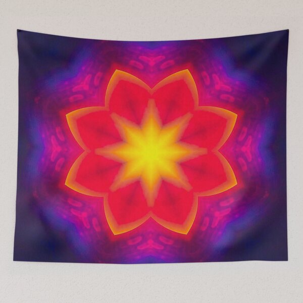 Item preview, Glowing Orange Flower designed and sold by florista69.