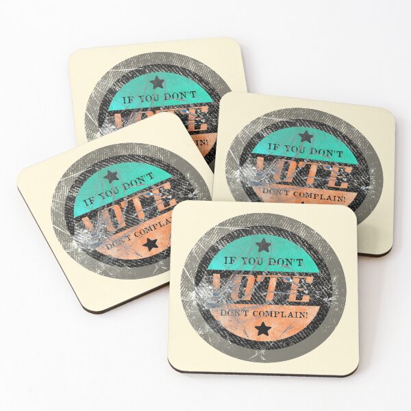 Item preview, Retro vintage Don't vote Don't complain designed and sold by Thevulcano.