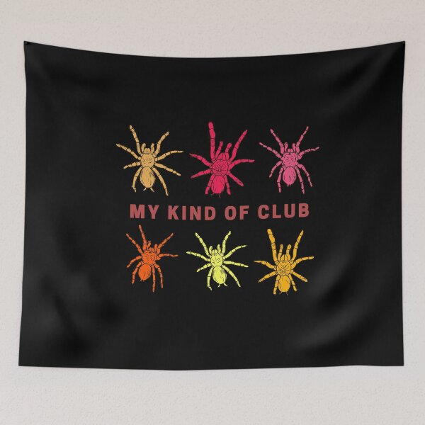 Item preview, Tarantula Club Pattern Design Arachnid Insect Lovers (Warm) designed and sold by luchik-and-co.