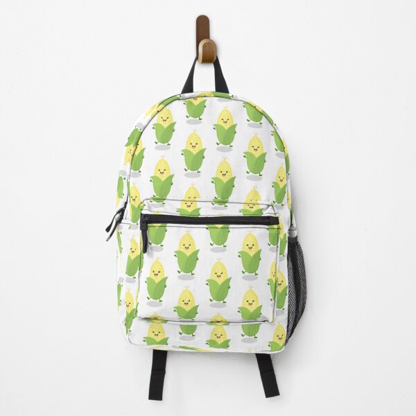 Item preview, Cute happy corn cartoon illustration designed and sold by FrogFactory.