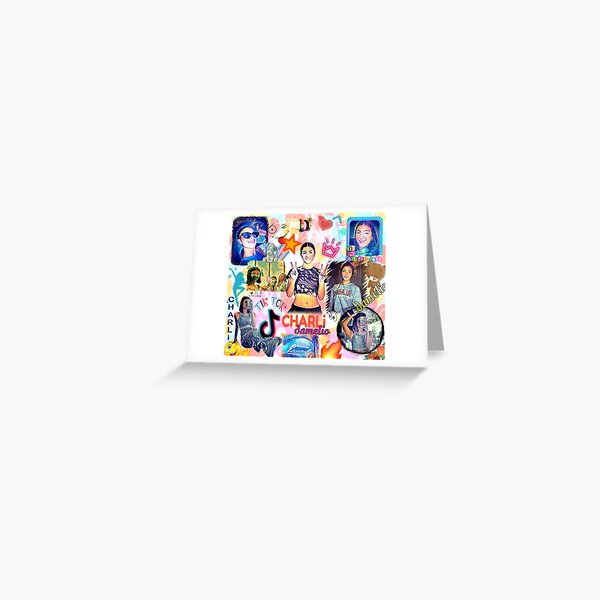 charli damelio, diseño genial Tarjetas de felicitación