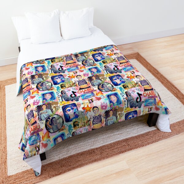 charli damelio, cooles design Tagesdecke