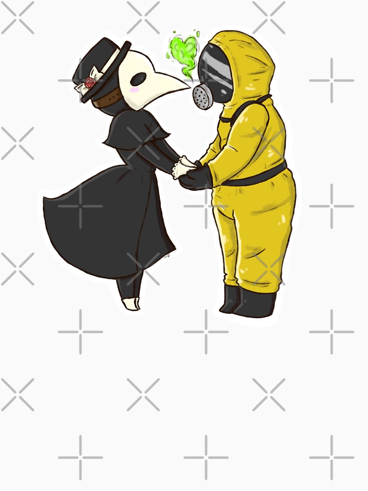 Thumbnail 7 von 7, Classic T-Shirt, Pestarzt und Hazmat-Anzug designt und verkauft von ShinytheWolf.