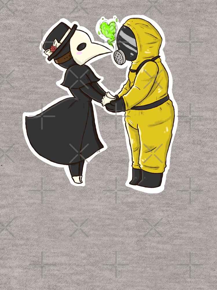 Thumbnail 5 von 5, Leichter Hoodie, Pestarzt und Hazmat-Anzug designt und verkauft von ShinytheWolf.