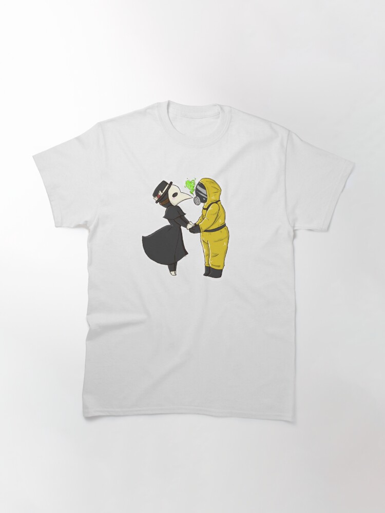Thumbnail 3 von 7, Classic T-Shirt, Pestarzt und Hazmat-Anzug designt und verkauft von ShinytheWolf.