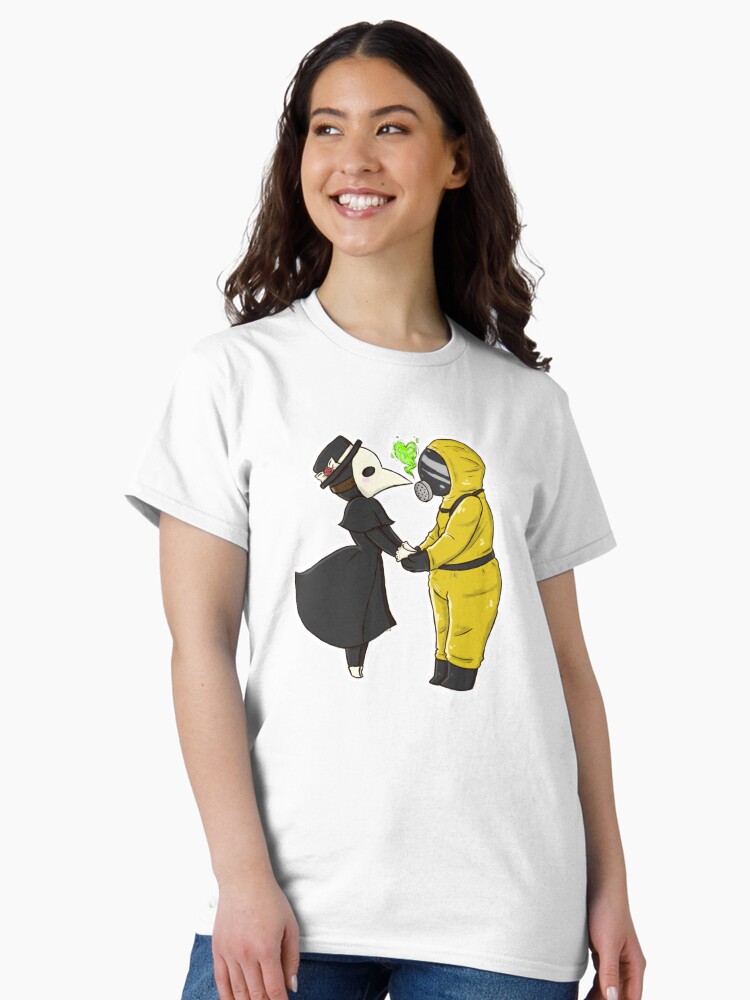 Thumbnail 2 von 7, Classic T-Shirt, Pestarzt und Hazmat-Anzug designt und verkauft von ShinytheWolf.