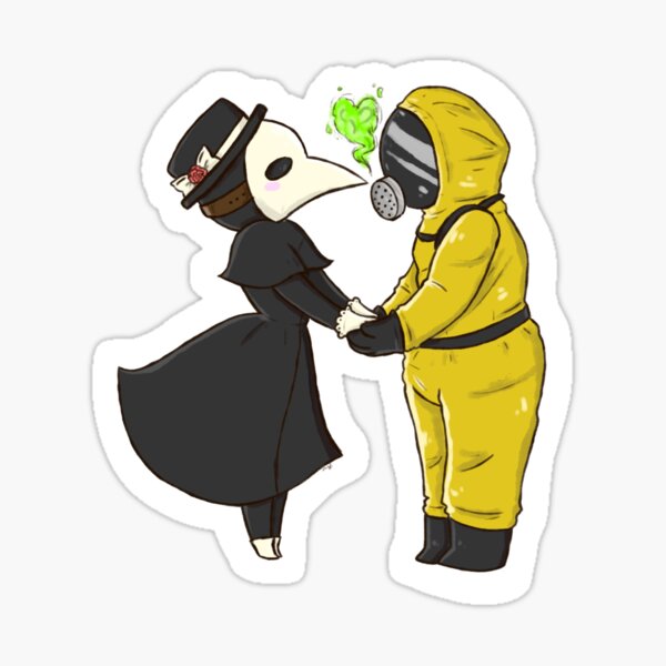 Artikel-Vorschau von Pestarzt und Hazmat-Anzug, designt und verkauft von ShinytheWolf.