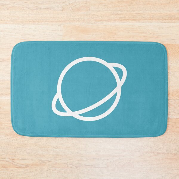 Item preview, Planet with Ring in White designed and sold by klhcreative.