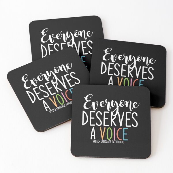 Item preview, SLP, Speech Therapy, Everyone Deserves a Voice designed and sold by tresbelleshirts.