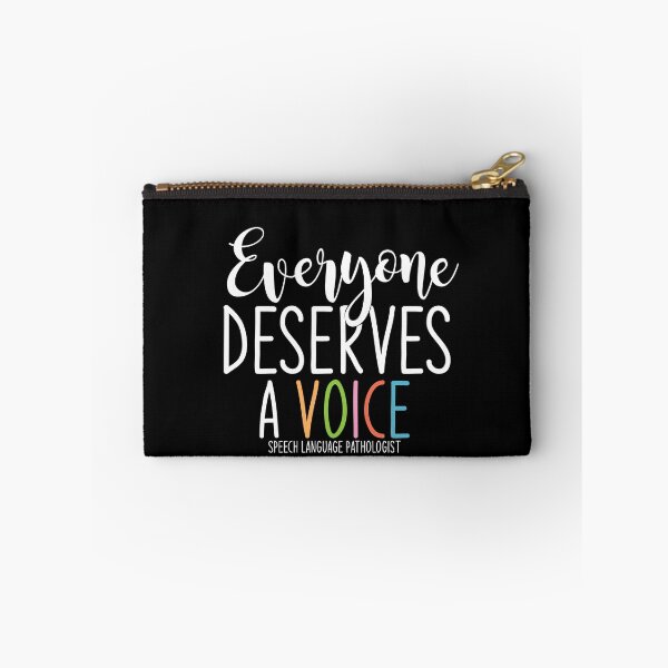 Aperçu de l'œuvre Orthophoniste, orthophonie, tout le monde mérite d'avoir une voix créée et vendue par tresbelleshirts.
