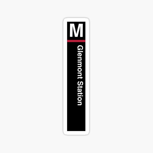 Item preview, WMATA Glenmont Metro Stop designed and sold by kanye-westwing.