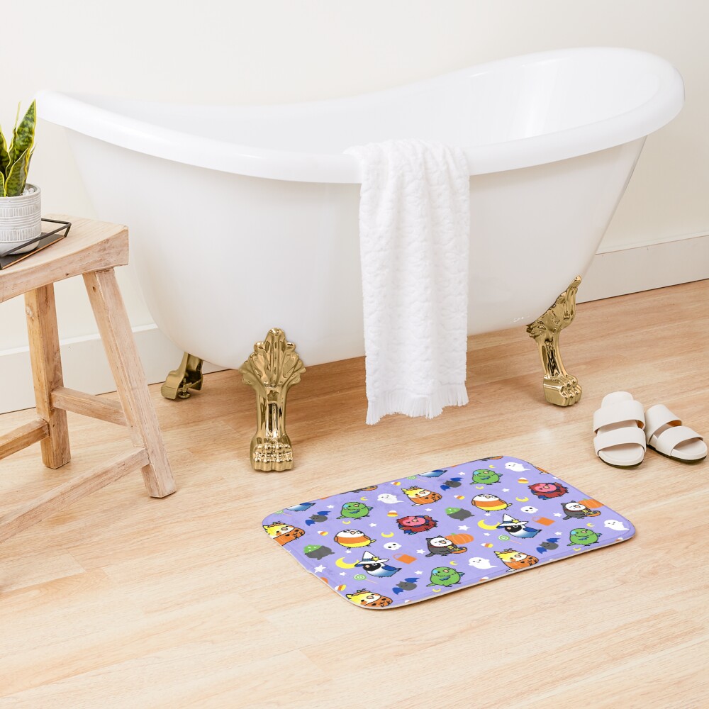 Chubby Bird Halloween Adventures V2 Bath Mat