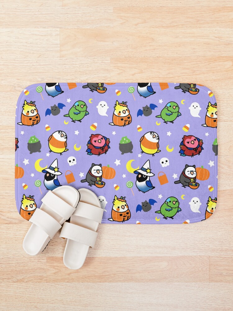 Alternate view of Chubby Bird Halloween Adventures V2 Bath Mat