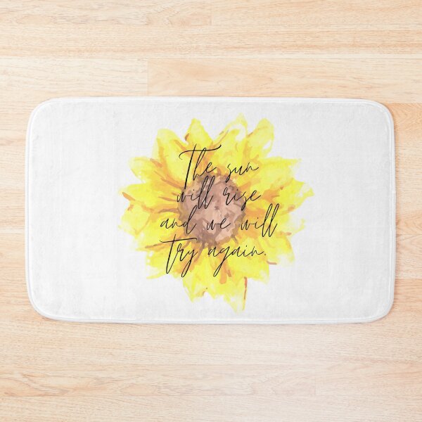 Item preview, The sun will rise and we will try again - Sunflower designed and sold by KarolinaPaz.