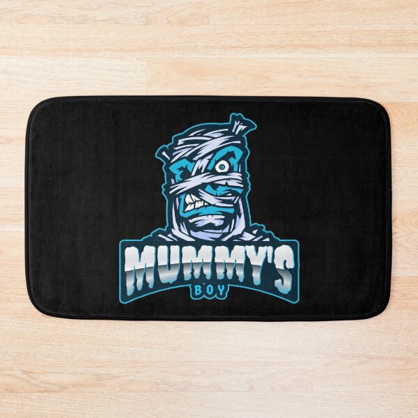 Item preview, Mummy's Boy Halloween Blue designed and sold by Coder-T.