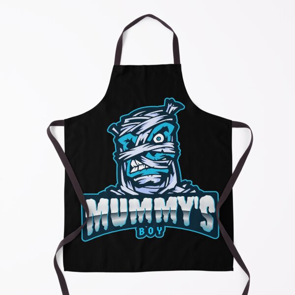 Item preview, Mummy's Boy Halloween Blue designed and sold by Coder-T.