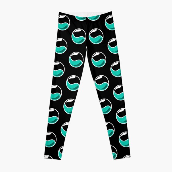 Ying and Yang Coi With Lotus Leggings by quinn.mckayla