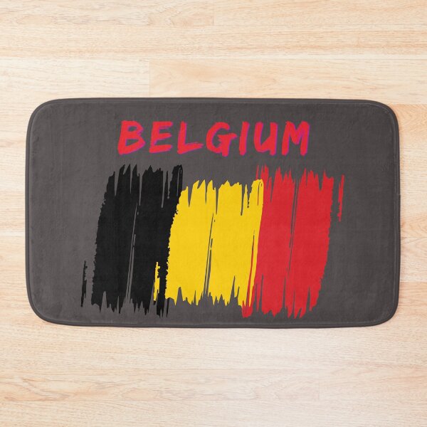 Item preview, Belgium Grunge National Flag designed and sold by Ellisen Prints.