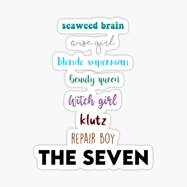 the seven Sticker