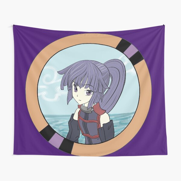 Akatsuki en la playa Tela decorativa