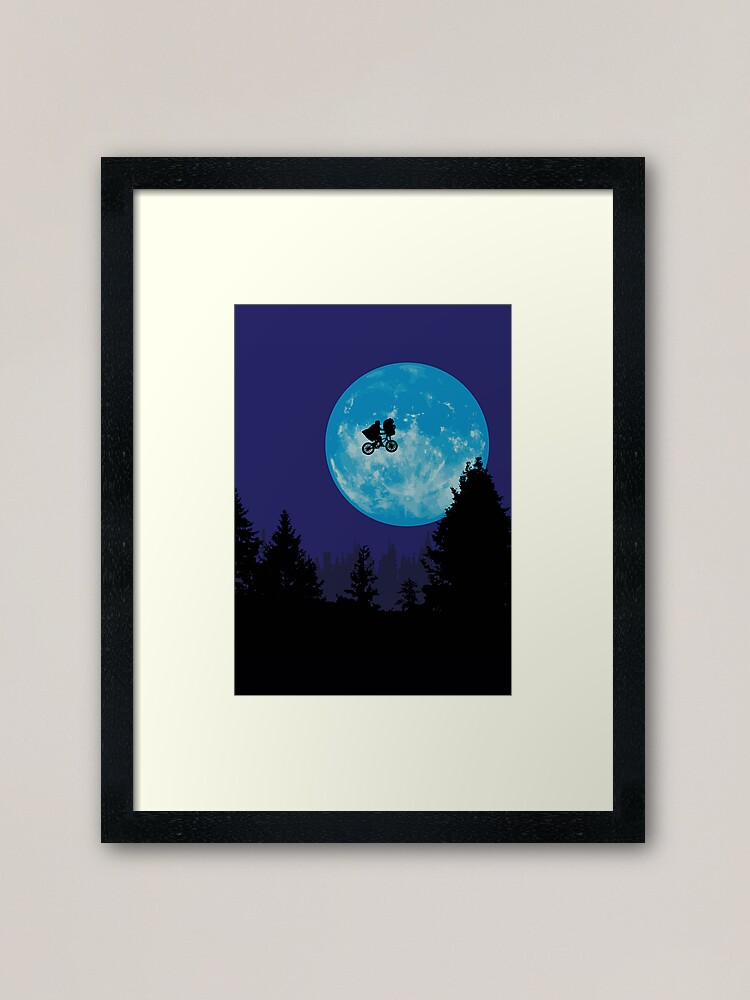 Alternate view of E.T. the Extra-Terrestrial Framed Art Print