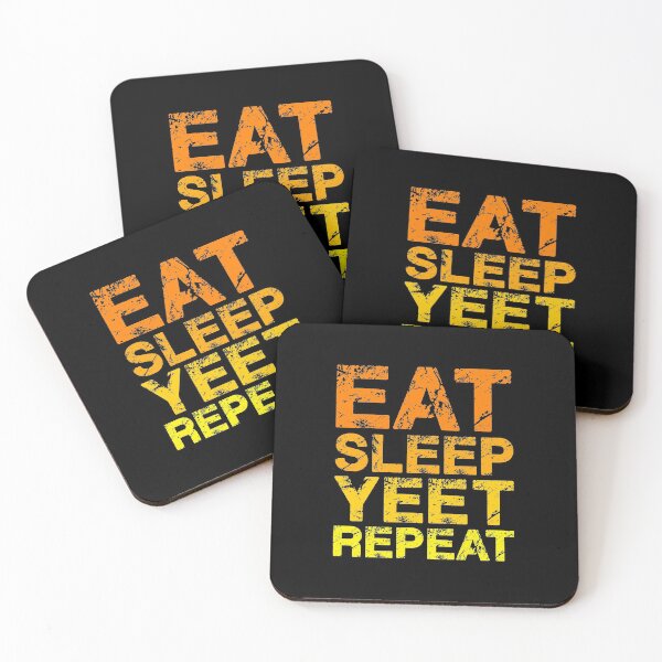 Item preview, Eat Sleep Yeet Repeat. designed and sold by AbraFero.