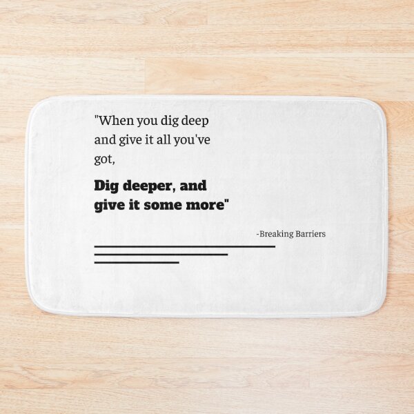 Item preview, BREAKING BARRIERS, GYM, WORKOUT (OR1) designed and sold by Tru-Intuit.
