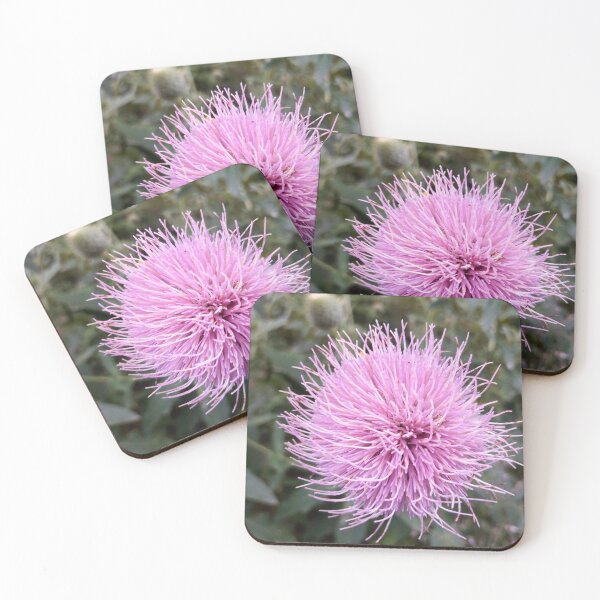 Item preview, Purple Thistle flower designed and sold by GreyRound.