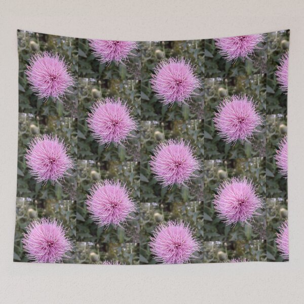 Item preview, Purple Thistle flower designed and sold by GreyRound.