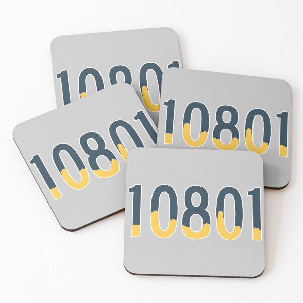 Item preview, New Rochelle New York 10801 - Skyline New Rochelle Navy Yellow designed and sold by Hungry Hungry  Buffalo.