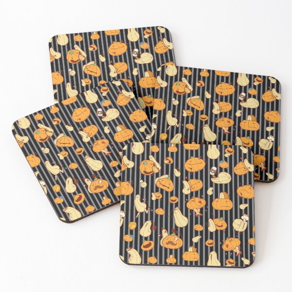 Item preview, Fall Friends: Dark Background designed and sold by Squosh.