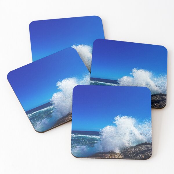 Item preview, Caribbean Waves Crashing designed and sold by BissyCollective.