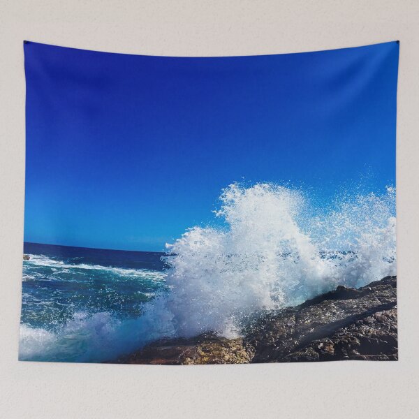 Item preview, Caribbean Waves Crashing designed and sold by BissyCollective.
