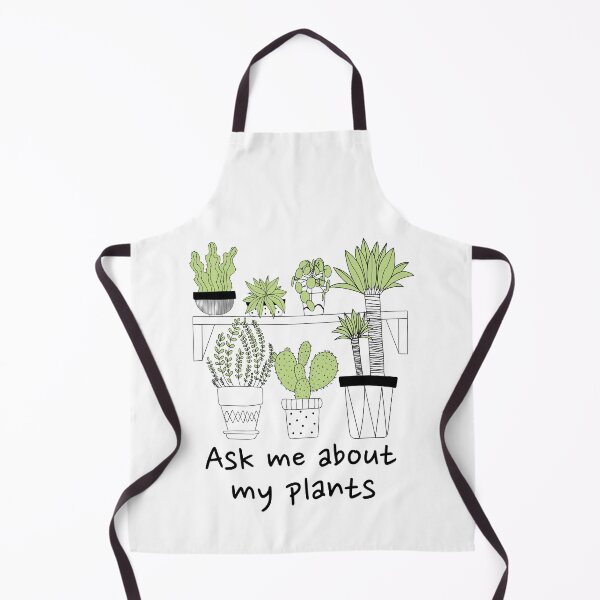 Item preview, Beautiful Plants Art Funny quote "Ask me about my plants" Gift for cactus lover and plant lovers designed and sold by TamGustam.