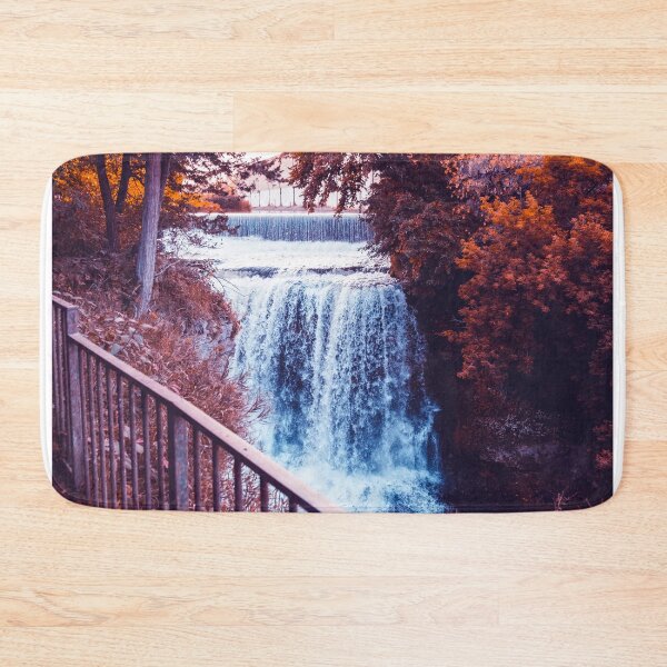 Item preview, Waterfall in Minnesota-Landscape Photography designed and sold by anthonylonder.