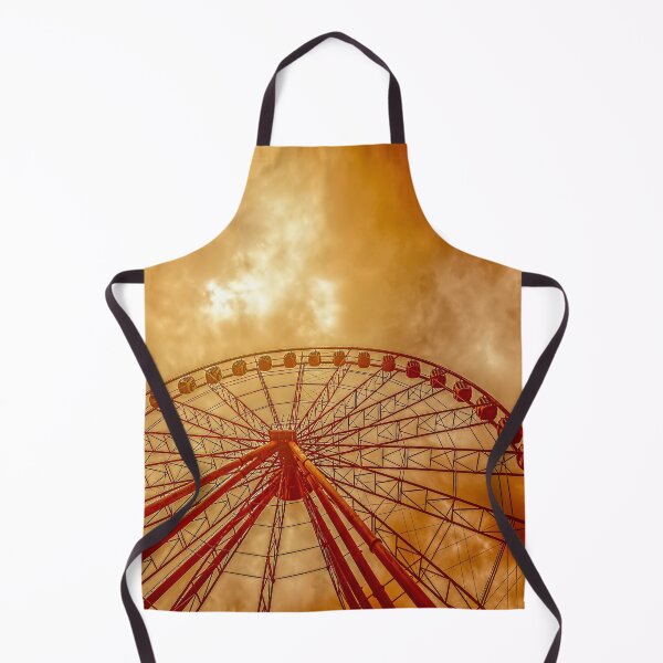 Item preview, Ferris Wheel against a Fiery Sunset designed and sold by Steven Kight.