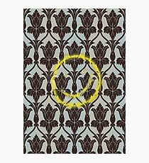221b Wall Smiley Photographic Print