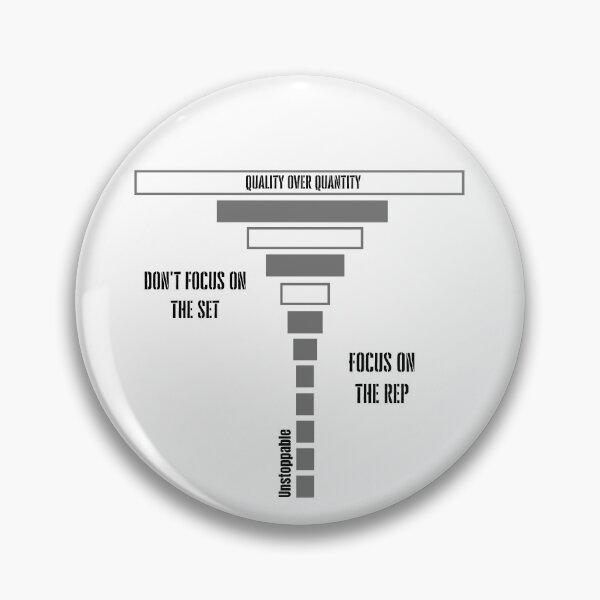 Item preview, QUALITY OVER QUANTITY, GYM, WORKOUT (OR1) designed and sold by Tru-Intuit.