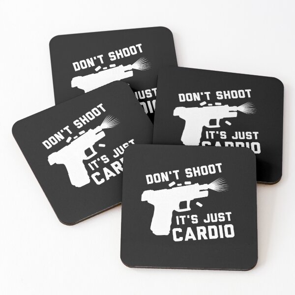 Item preview, don't shoot it's just cardio  designed and sold by King Of Skies.