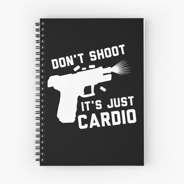 Item preview, don't shoot it's just cardio  designed and sold by King Of Skies.