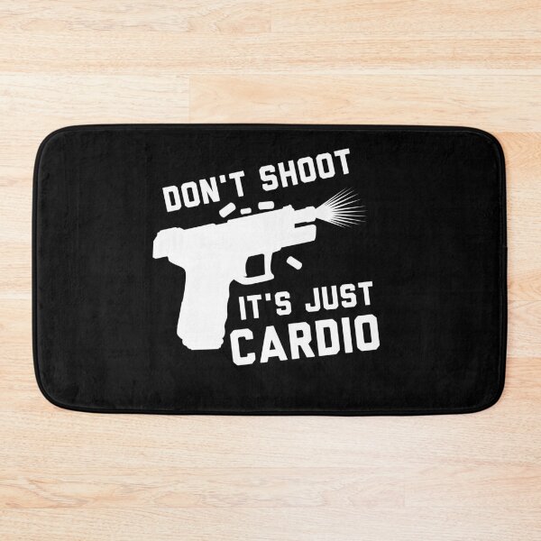 Item preview, don't shoot it's just cardio  designed and sold by King Of Skies.