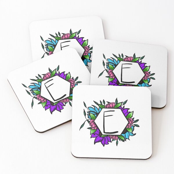 Item preview, Honeycomb Monogram E designed and sold by jessieartsdaily.