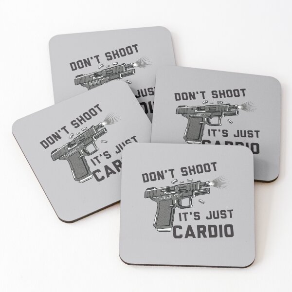 Item preview, Don't Shoot it's JUST Cardio  designed and sold by King Of Skies.