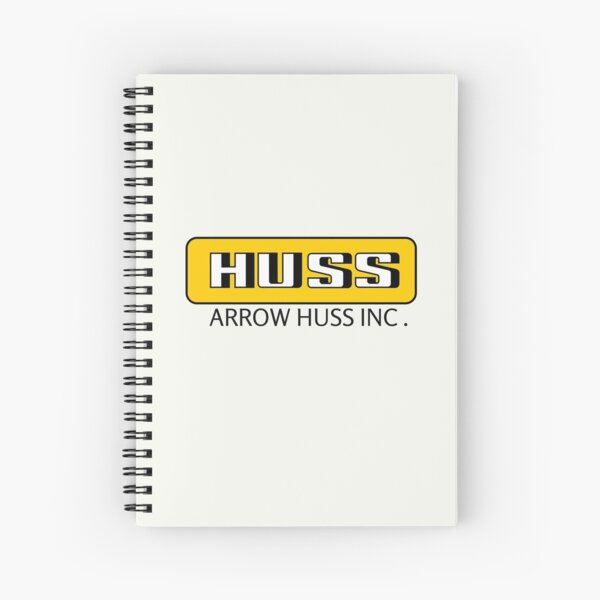 Huss Arrow Inc logo  Spiral Notebook