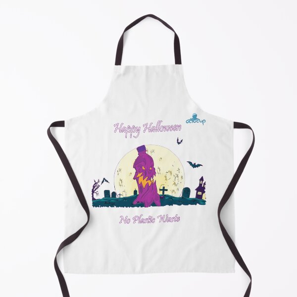 Item preview, Happy Halloween Plastic No Waste designed and sold by OctocupShop.
