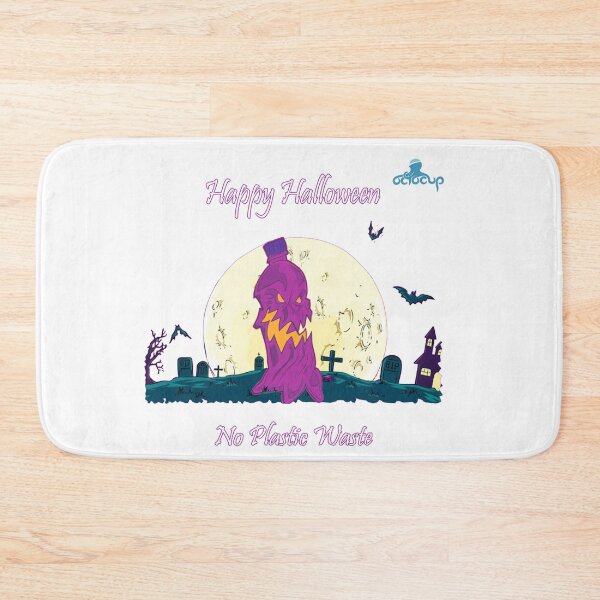 Item preview, Happy Halloween Plastic No Waste designed and sold by OctocupShop.