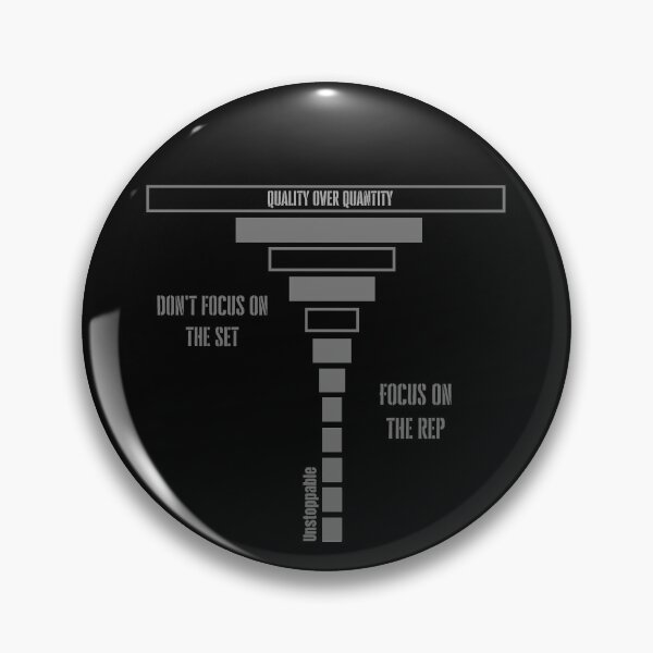 Item preview, QUALITY OVER QUANTITY, GYM, WORKOUT (OR) designed and sold by Tru-Intuit.