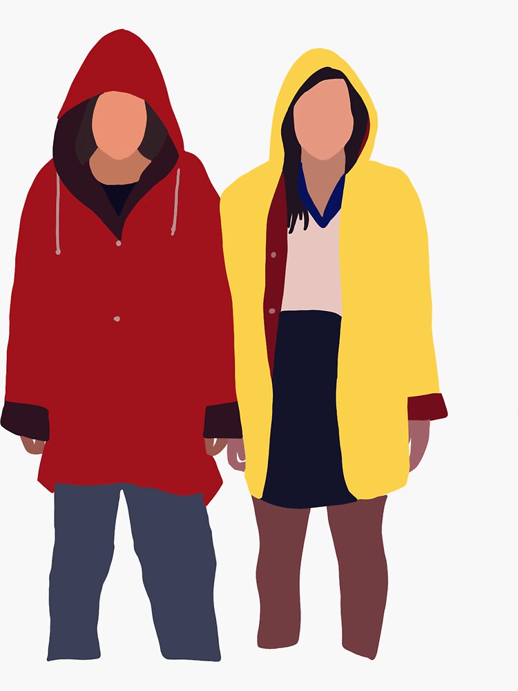 "El and Max (ketchup and mustard)" Sticker by ykkarlie Redbubble